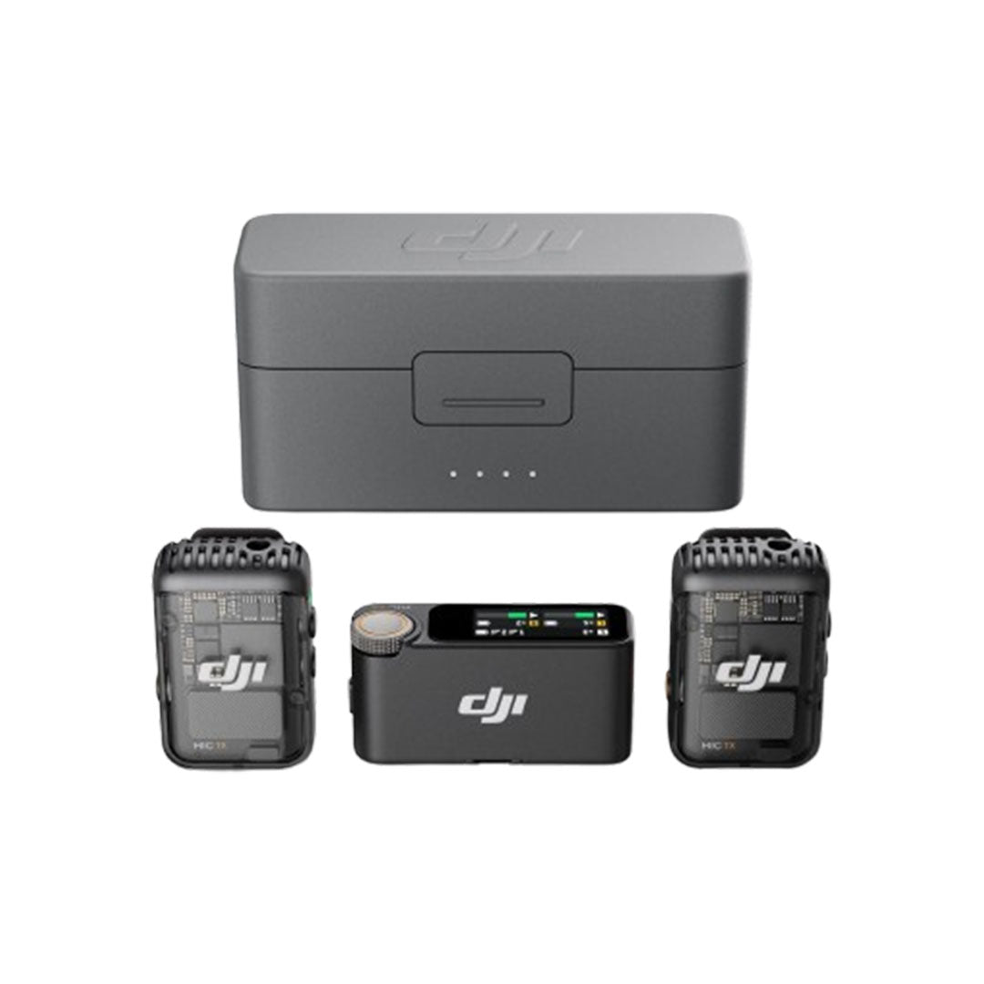 DJI Mic 2 Digital Wireless Dual Microphone Kit with Charging Case Brand New