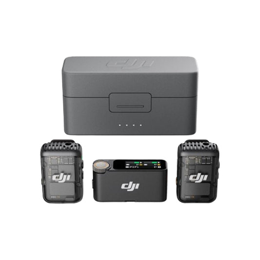 DJI Mic 2 Digital Wireless Dual Microphone Kit with Charging Case Brand New