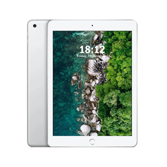 Apple iPad 5th Gen WiFi + Cellular 32GB Silver - Excellent - Refurbished